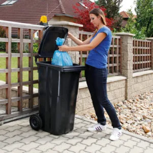 Pojemnik kubeł na odpady i śmieci ATESTY Europlast Austria - niebieski 120L 10 Pojemnik kubeł na odpady i śmieci ATESTY Europlast Austria - niebieski 120L - obrazek 5