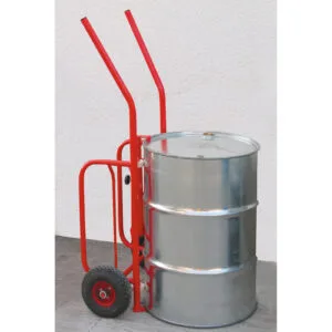 Wózek do transportu beczek koła pompowane z dętkami 200l nośność 300kg 5 Wózek do transportu beczek koła pompowane z dętkami 200l nośność 300kg - obrazek 3