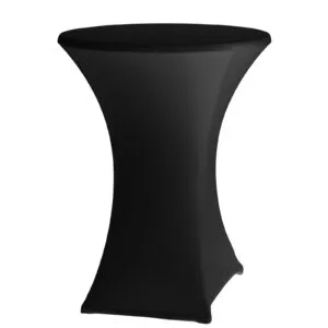 Obrus okrągły bez prasowania śr. 80cm tkanina Jersey czarny - Hendi 813164 1 Obrus okrągły bez prasowania śr. 80cm tkanina Jersey czarny - Hendi 813164 - obrazek 1