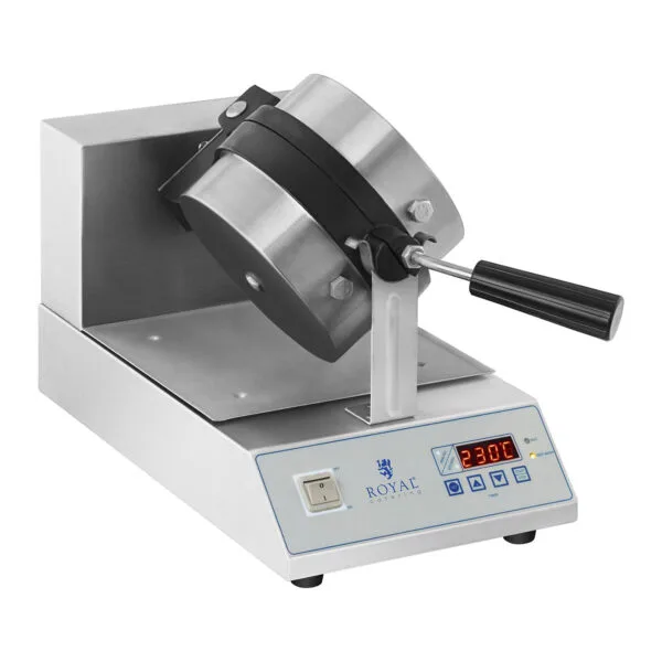 Gofrownica obrotowa do gofrów okrągłych ćwiartek śr. 18cm 1300W RCWM-1300-RE 3 10010338 3