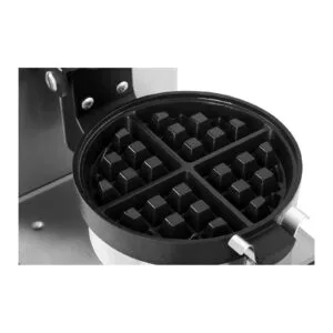 Gofrownica obrotowa do gofrów okrągłych ćwiartek śr. 18cm 1300W RCWM-1300-RE 9 Gofrownica obrotowa do gofrów okrągłych ćwiartek śr. 18cm 1300W RCWM-1300-RE - obrazek 5