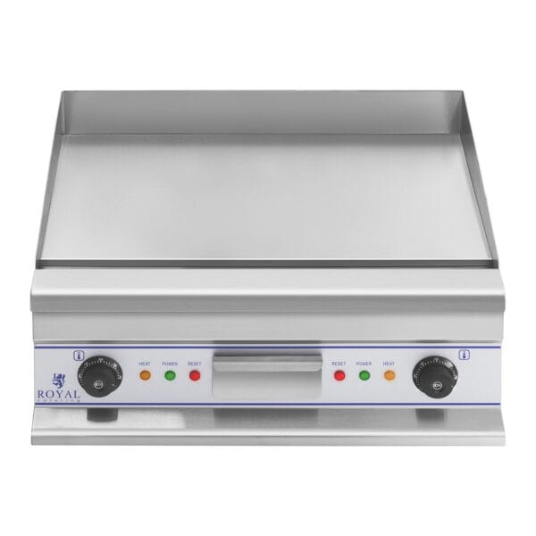 Gładka płyta grillowa grill elektryczny do smażenia 60cm 400V Royal Catering RCG 60S 3 10010389 3