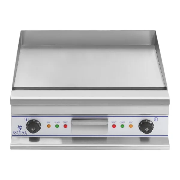 Gładka płyta grillowa grill elektryczny do smażenia 60cm 400V Royal Catering RCG 60S 3 10010389 3