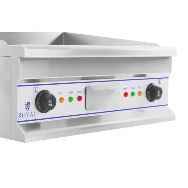 Gładka płyta grillowa grill elektryczny do smażenia 60cm 400V Royal Catering RCG 60S 4 10010389 4