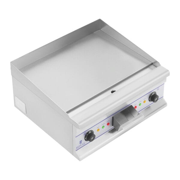 Gładka płyta grillowa grill elektryczny do smażenia 60cm 400V Royal Catering RCG 60S 5 10010389 5