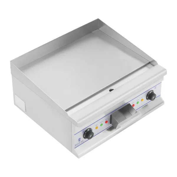 Gładka płyta grillowa grill elektryczny do smażenia 60cm 400V Royal Catering RCG 60S 5 10010389 5