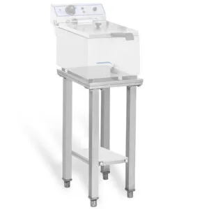 Uniwersalna podstawa stojak pod frytownicę 41 x 29cm do 150kg Royal Catering RCSF-15E 2 Uniwersalna podstawa stojak pod frytownicę 41 x 29cm do 150kg Royal Catering RCSF-15E - obrazek 1