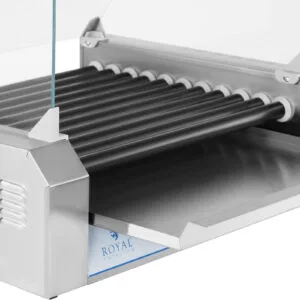 Grill rolkowy z szybą Roller grill z rolkami z teflonu 11T 10 Grill rolkowy z szybą Roller grill z rolkami z teflonu 11T - obrazek 4