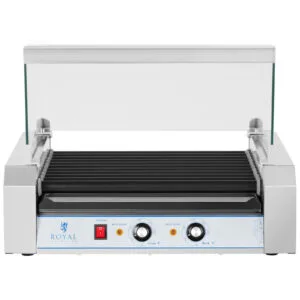 Grill rolkowy z szybą Roller grill z rolkami z teflonu 11T 11 Grill rolkowy z szybą Roller grill z rolkami z teflonu 11T - obrazek 5