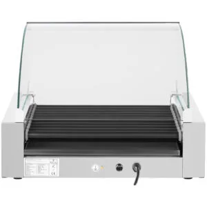 Grill rolkowy z szybą Roller grill z rolkami z teflonu 11T 12 Grill rolkowy z szybą Roller grill z rolkami z teflonu 11T - obrazek 6
