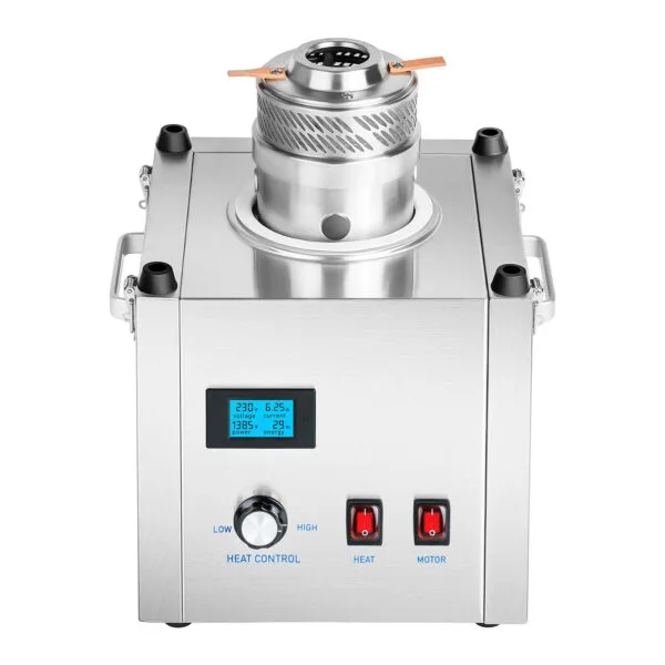 Wydajna maszyna do waty cukrowej 1500W 4kg/h 62cm Royal Catering RCZK-1500S-W 2 10010548 2