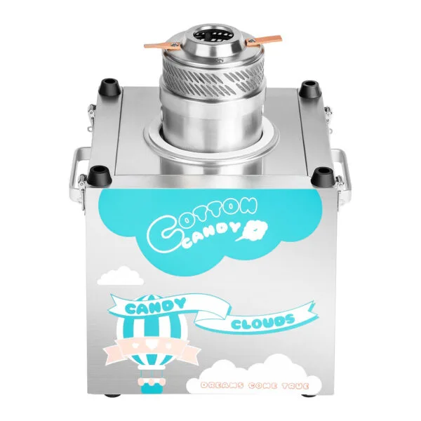 Wydajna maszyna do waty cukrowej 1500W 4kg/h 62cm Royal Catering RCZK-1500S-W 3 10010548 3