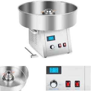 Wydajna maszyna do waty cukrowej 1500W 4kg/h 62cm Royal Catering RCZK-1500S-W 6 Wydajna maszyna do waty cukrowej 1500W 4kg/h 62cm Royal Catering RCZK-1500S-W - obrazek 1
