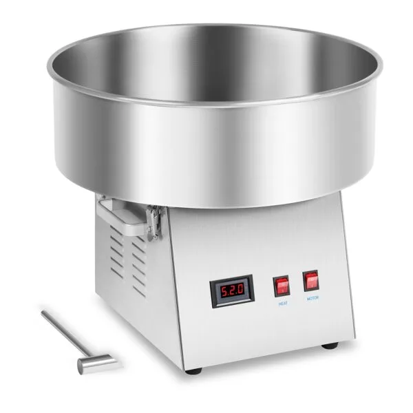 Maszyna do waty cukrowej LED 52 cm 1030W Royal Catering RCZK-1030-W 1 10010549 1
