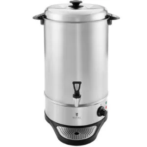 Warnik podgrzewacz z kratką ociekową do wody grzańca stal nierdzewna 230V 16L 4 Warnik podgrzewacz z kratką ociekową do wody grzańca stal nierdzewna 230V 16L - obrazek 1