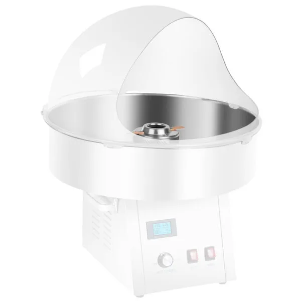 Pokrywa ochronna ze szkła akrylowego do maszyny do waty cukrowej 62cm Royal Catering RCZW-COV62 1 10010627 2