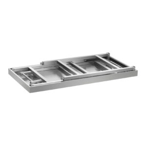 Składany stół roboczy ze stali nierdzewnej 120 x 60cm do 120kg Royal Catering RCAT-120K 12 Składany stół roboczy ze stali nierdzewnej 120 x 60cm do 120kg Royal Catering RCAT-120K - obrazek 6