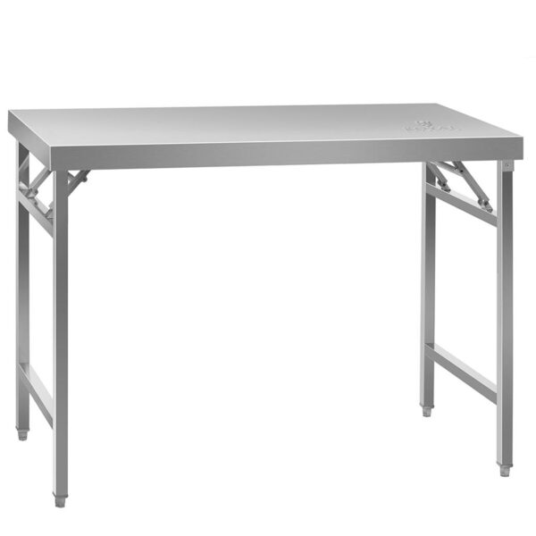 Składany stół roboczy ze stali nierdzewnej 120 x 60cm do 120kg Royal Catering RCAT-120K 1 10010738 skladany stol roboczy ze stali nierdzewnej 120 x 60cm do 120kg royal catering rcat 120k