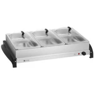 Podgrzewacz do potraw na 3 pojemniki elektryczny 400W Royal Catering 8 Podgrzewacz do potraw na 3 pojemniki elektryczny 400W Royal Catering - obrazek 4