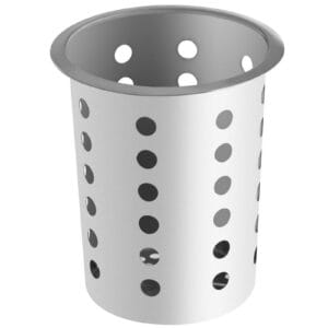 Wkład pojemnik na sztućce widelce łyżki perforowany ze stali nierdzewnej Royal Catering 5 Wkład pojemnik na sztućce widelce łyżki perforowany ze stali nierdzewnej Royal Catering - obrazek 3