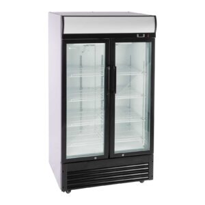 Lodówka chłodziarka szafa chłodnicza na napoje podwójna przeszklona 2-8deg C 630L 7 Lodówka chłodziarka szafa chłodnicza na napoje podwójna przeszklona 2-8deg C 630L - obrazek 2