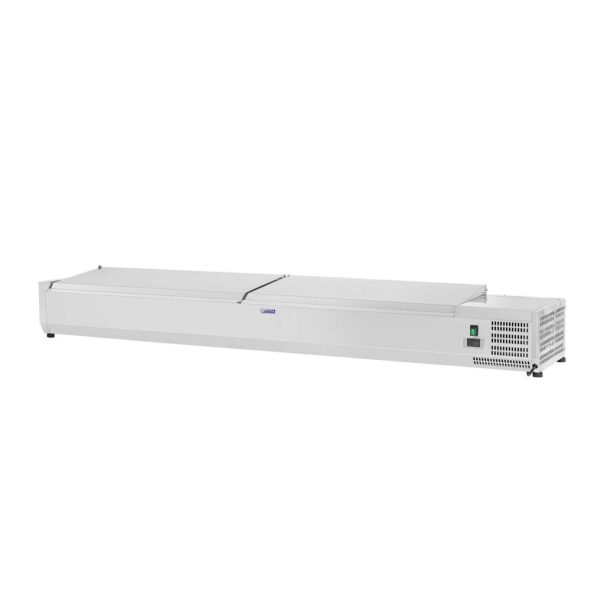 Nadstawa chłodnicza ze stalową pokrywą 10x GN1/4 200cm 2 10010936 2