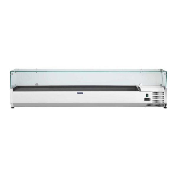 Nadstawa chłodnicza ze szklaną osłoną 9x GN1/3 200cm 2 10010942 3
