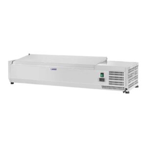 Nadstawa chłodnicza ze stalową pokrywą 5x GN1/3 i 1x GN1/2 150cm 7 Nadstawa chłodnicza ze stalową pokrywą 5x GN1/3 i 1x GN1/2 150cm - obrazek 3