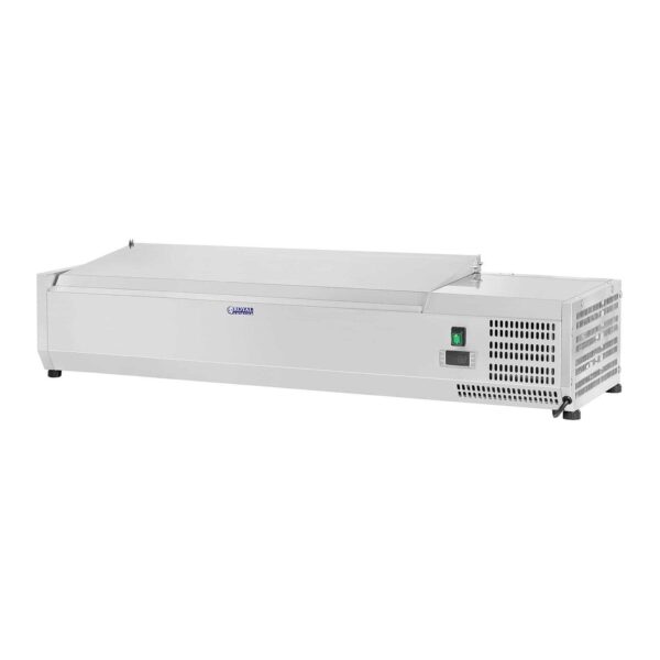 Nadstawa chłodnicza ze stalową pokrywą 5x GN1/3 i 1x GN1/2 150cm 2 10010951 2