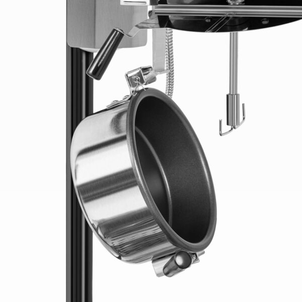 Maszyna automat urządzenie do prażenia popcornu retro TEFLON 1600 W 5-6 kg/h - czarno-złota 2 10011100 2