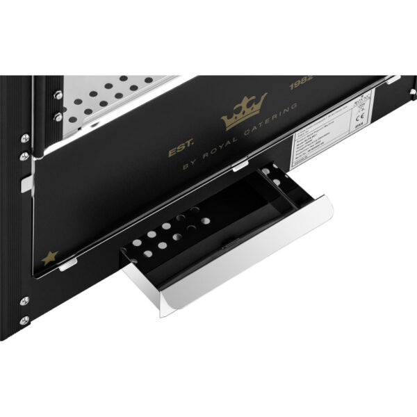 Maszyna automat urządzenie do prażenia popcornu retro TEFLON 1600 W 5-6 kg/h - czarno-złota 7 10011100 7