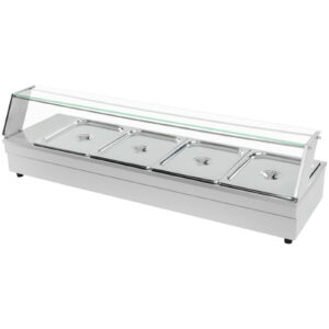 Bemar podgrzewacz elektryczny z kranem i osłoną 1800 W 4x GN 1/2 gł. 100 mm 24 l 8 Bemar podgrzewacz elektryczny z kranem i osłoną 1800 W 4x GN 1/2 gł. 100 mm 24 l - obrazek 3