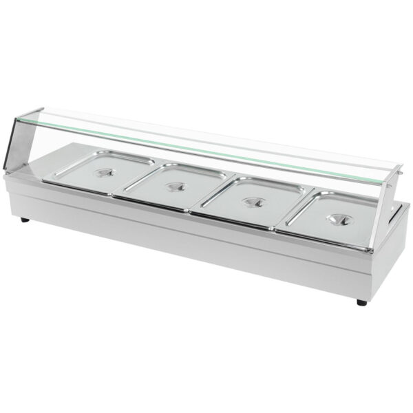 Bemar podgrzewacz elektryczny z kranem i osłoną 1800 W 4x GN 1/2 gł. 100 mm 24 l 2 10011179 2