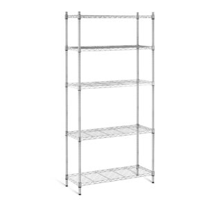 Regał magazynowy druciany ażurowy kolor szary 180x90x35cm do 250kg 13 Regał magazynowy druciany ażurowy kolor szary 180x90x35cm do 250kg - obrazek 6