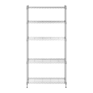 Regał magazynowy druciany ażurowy kolor szary 180x90x35cm do 250kg 15 Regał magazynowy druciany ażurowy kolor szary 180x90x35cm do 250kg - obrazek 8