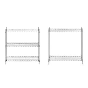 Regał magazynowy druciany ażurowy kolor szary 180x90x35cm do 250kg 9 Regał magazynowy druciany ażurowy kolor szary 180x90x35cm do 250kg - obrazek 2