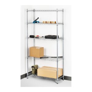 Regał magazynowy druciany ażurowy kolor szary 180x90x35cm do 250kg 11 Regał magazynowy druciany ażurowy kolor szary 180x90x35cm do 250kg - obrazek 4