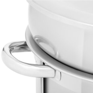 Podgrzewacz do potraw stołowy okrągły na pastę z pokrywą 10.5 l 9 Podgrzewacz do potraw stołowy okrągły na pastę z pokrywą 10.5 l - obrazek 4