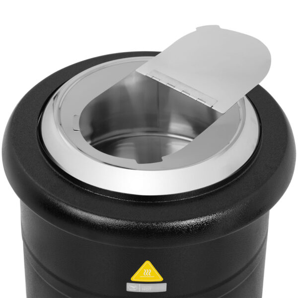 Kociołek termos garnek elektryczny do zupy 13 l 600 W czarny 4 10011437 4