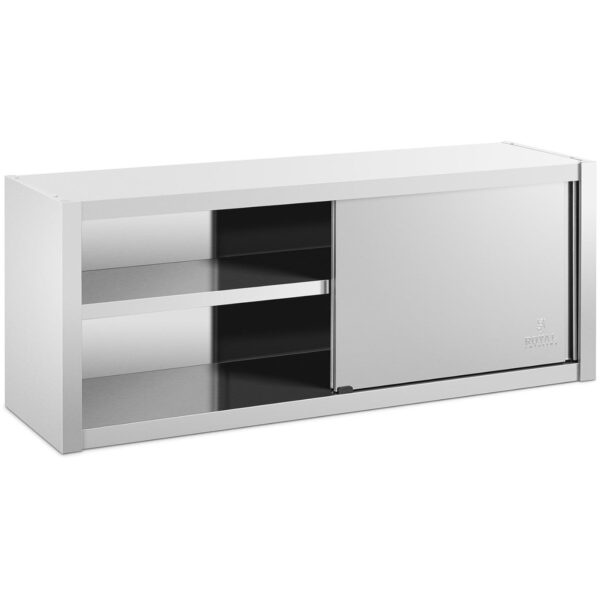 Szafa ścienna gastronomiczna z drzwiami przesuwanymi STAL 150 x 45 x 60 cm 1 10011660 1