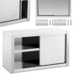 10011663 szafa scienna gastronomiczna z drzwiami przesuwanymi stal 100 x 45 x 60 cm ean 4062859944986 hurtownia sklep tanio