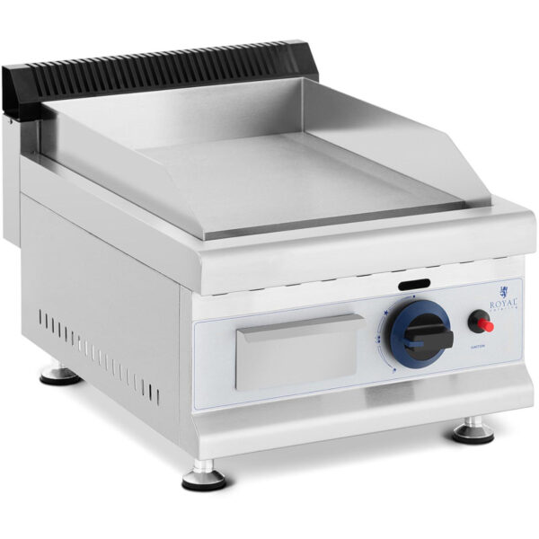 Grill gazowy gładki nastawny na gaz Propan-Butan 0,05 bar 35 x 40 cm 3000 W 1 10011692 1