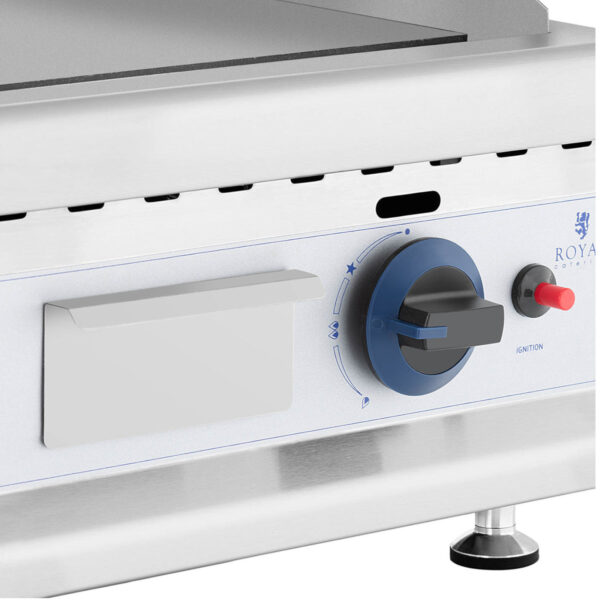 Grill gazowy gładki nastawny na gaz Propan-Butan 0,05 bar 35 x 40 cm 3000 W 3 10011692 3
