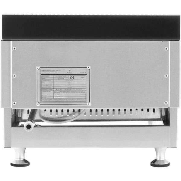 Grill gazowy gładki nastawny na gaz Propan-Butan 0,05 bar 35 x 40 cm 3000 W 5 10011692 5