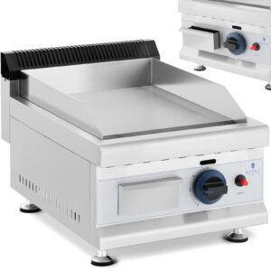 Grill gazowy gładki nastawny na gaz Propan-Butan 0,05 bar 35 x 40 cm 3000 W 6 Grill gazowy gładki nastawny na gaz Propan-Butan 0,05 bar 35 x 40 cm 3000 W - obrazek 1