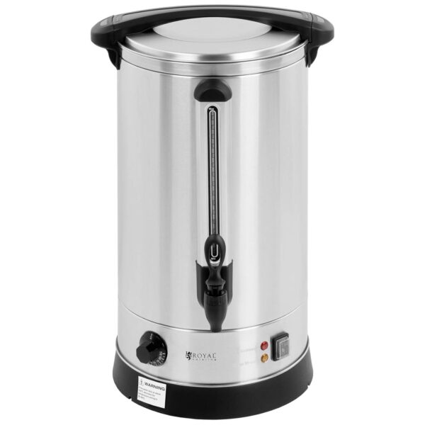 Warnik podgrzewacz do wody grzańca podwójne ścianki stalowy 20.5L 2500 W 5 10011697 5