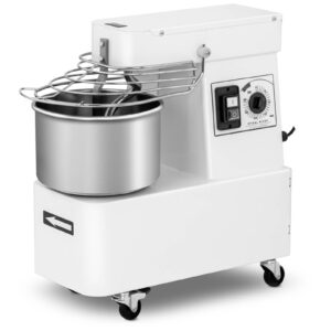 Miesiarka planetarna mikser spiralny do ciasta ze stałą dzieżą 7 l 29 kg/h 370 W ITALY 8 Miesiarka planetarna mikser spiralny do ciasta ze stałą dzieżą 7 l 29 kg/h 370 W ITALY - obrazek 2