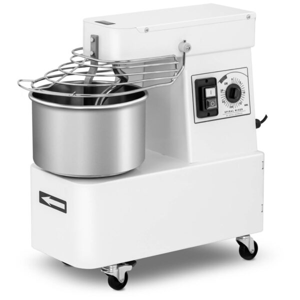 Miesiarka planetarna mikser spiralny do ciasta ze stałą dzieżą 7 l 29 kg/h 370 W ITALY 1 10011792 1