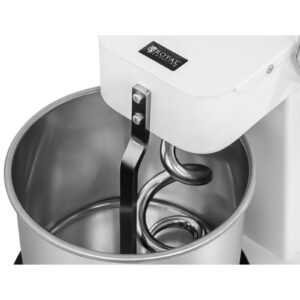 Miesiarka planetarna mikser spiralny do ciasta ze stałą dzieżą 7 l 29 kg/h 370 W ITALY 10 Miesiarka planetarna mikser spiralny do ciasta ze stałą dzieżą 7 l 29 kg/h 370 W ITALY - obrazek 4