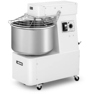 Miesiarka spiralna mikser spiralny do ciasta ze stałą dzieżą 32 l 88 kg/h 1100 W ITALY 8 Miesiarka spiralna mikser spiralny do ciasta ze stałą dzieżą 32 l 88 kg/h 1100 W ITALY - obrazek 2